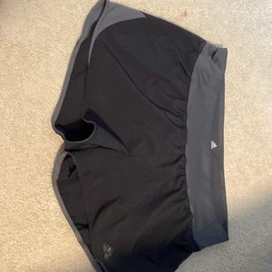 adidas 3 inch black running shorts